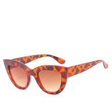Load image into Gallery viewer, JIFANPAUL Brand Designer Vintage Cat Eye Sunglasses Female Trendy Glasses Personality Cat-eye Sunglasses Anti-blue Light UV400