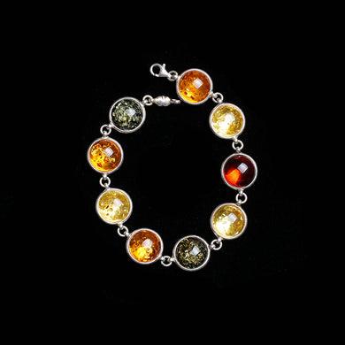 Collana in argento sterling con minerale naturale, ambra baltica, ciondolo in cera d'api, gioielli antichi, indietro in Europa e negli Stati Uniti 