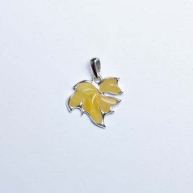 gioielli in argento sterling 925 intarsiato burro naturale giallo vecchia cera d'api vecchia collana di ambra pendente antico retro europeo 