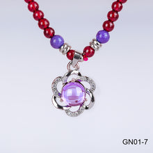 Carica l'immagine nel visualizzatore di Gallery, gioielli Lusso genuino Stili multipli Squisito braccialetto di granato per donna combinazione di gioielli di granato di braccialetti 