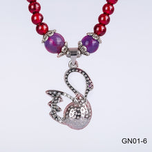 Carica l'immagine nel visualizzatore di Gallery, gioielli Lusso genuino Stili multipli Squisito braccialetto di granato per donna combinazione di gioielli di granato di braccialetti 