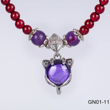 Carica l'immagine nel visualizzatore di Gallery, gioielli Lusso genuino Stili multipli Squisito braccialetto di granato per donna combinazione di gioielli di granato di braccialetti 