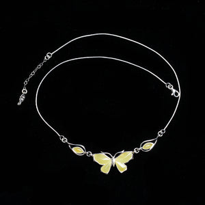 jewelry Genuine luxury Natural amber sterling silver inlaid beeswax necklace pendant fashion wild specials package mail