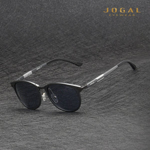 JOGAL Full Rim Sunglasses Men's Cool Polarized Classic Sun glasses Man Coating Lens Driving Male Shades 8801