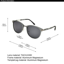 Load image into Gallery viewer, JOGAL Full Rim Sunglasses Men&#39;s Cool Polarized Classic Sun glasses Man Coating Lens Driving Male Shades 8801