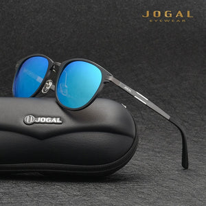 JOGAL Full Rim Sunglasses Men's Cool Polarized Classic Sun glasses Man Coating Lens Driving Male Shades 8801
