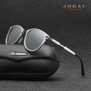 JOGAL Full Rim Sunglasses Men's Cool Polarized Classic Sun glasses Man Coating Lens Driving Male Shades 8801