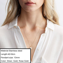 Carica l&#39;immagine nel visualizzatore di Gallery, Minimalist Choker Chain Necklace For Women Classic 316L Stainless Steel Necklaces Jewelry Wholesale/Dropshipping