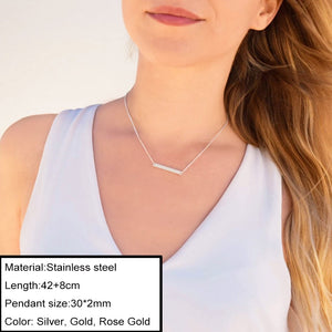 Minimalist Choker Chain Necklace For Women Classic 316L Stainless Steel Necklaces Jewelry Wholesale/Dropshipping