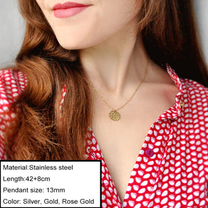 Minimalist Choker Chain Necklace For Women Classic 316L Stainless Steel Necklaces Jewelry Wholesale/Dropshipping