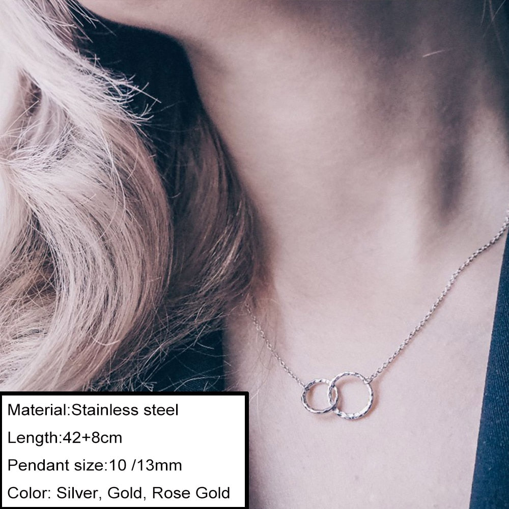 Minimalist Choker Chain Necklace For Women Classic 316L Stainless Steel Necklaces Jewelry Wholesale/Dropshipping