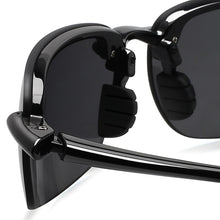 Carica l&#39;immagine nel visualizzatore di Gallery, JULI Occhiali da sole sportivi classici Uomo Donna Guida da corsa Occhiali da sole senza montatura ultraleggeri Occhiali da sole maschili UV400 Gafas De Sol MJ8001 