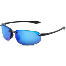 Carica l&#39;immagine nel visualizzatore di Gallery, JULI Occhiali da sole sportivi classici Uomo Donna Guida da corsa Occhiali da sole senza montatura ultraleggeri Occhiali da sole maschili UV400 Gafas De Sol MJ8001 