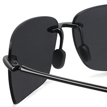 Load image into Gallery viewer, JULI Classic Sports Sunglasses Men Women Male Driving Golf Rectangle Rimless Ultralight Frame Sun Glasses UV400  De Sol MJ8009