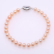 Carica l'immagine nel visualizzatore di Gallery, Peacock Green Multicolor Bracelet Natural Cultured Pearl Round Women Bracelet Mother bracelet Black bracelet