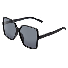 Load image into Gallery viewer, JZU Women Oversize Sunglasses Black Leopard Gradient Plastic Brand Designer Female big retro Sunglasses for women oculos