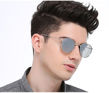 Load image into Gallery viewer, JackJad 2023 3532 POLARIZED Round Metal Style Sunglasses Fold Folding Vintage Brand Design Sun Glasses Oculos De Sol