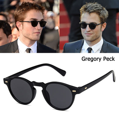 JackJad 2023 Gregory Peck Style Round Rivets Sunglasses Vintage Rivets Cool Brand Design Sun Glasses Oculos De Sol 5186