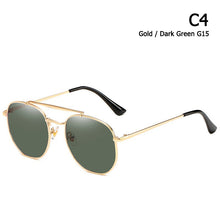 Load image into Gallery viewer, JackJad 2022  Polygon Metal Style 3648 MARSHAL Gradient Sunglasses Vintage Classic Brand Design Sun Glasses Oculos De Sol