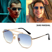 Load image into Gallery viewer, JackJad 2023 Polygon Metal Style 3648 MARSHAL Sunglasses Unisex Vintage Classic Brand Design Sun Glasses Oculos De Sol