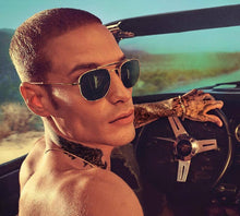 Load image into Gallery viewer, JackJad 2023 Polygon Metal Style 3648 MARSHAL Sunglasses Unisex Vintage Classic Brand Design Sun Glasses Oculos De Sol
