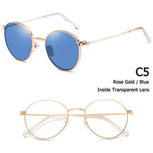 Load image into Gallery viewer, JackJad 2023 Vintage Round Style Double Layer Clip On Sunglasses Lens Removable Brand Design Sun Glasses Oculos De Sol