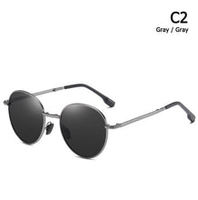 Load image into Gallery viewer, JackJad 2023 Vintage Round Style Polarized Sunglasses Fold Folding Driving Brand Design Sun Glasses Oculos De Sol A614