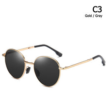 Load image into Gallery viewer, JackJad 2023 Vintage Round Style Polarized Sunglasses Fold Folding Driving Brand Design Sun Glasses Oculos De Sol A614