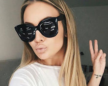 Load image into Gallery viewer, JackJad 2023 Trend Women Vintage Butterfly Style Sunglasses Three Dots Gradient Sun Glasses Oculos De Sol Feminino