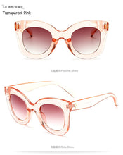 Load image into Gallery viewer, JackJad 2023 Trend Women Vintage Butterfly Style Sunglasses Three Dots Gradient Sun Glasses Oculos De Sol Feminino