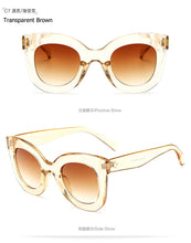 Load image into Gallery viewer, JackJad 2023 Trend Women Vintage Butterfly Style Sunglasses Three Dots Gradient Sun Glasses Oculos De Sol Feminino