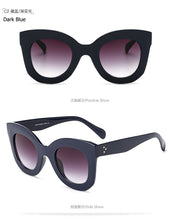 Load image into Gallery viewer, JackJad 2023 Trend Women Vintage Butterfly Style Sunglasses Three Dots Gradient Sun Glasses Oculos De Sol Feminino