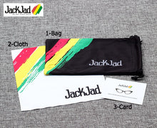 Load image into Gallery viewer, JackJad 2023 Vintage Square HAVANA Style Plain Glasses Anti Blue Ray Rivets Brand Design Eyewear Frame Eyeglasses 86330