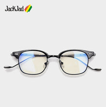 Load image into Gallery viewer, JackJad 2023 Vintage Square Rivets Style Anti Blue Ray Glasses Frames Top Brand Design Eyewear Frame Eyeglasses ZS52011