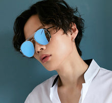 Load image into Gallery viewer, JackJad 2023 Big Bully Style Aviation Metal Sunglasses Thick Side Brand Design Sun Glasses Oculos De Sol Unisex 1649