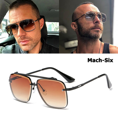 JackJad 2023 Classic Mach Six Style Gradient Sunglasses Cool Men Vintage Brand Design Sun Glasses Oculos De Sol 95527