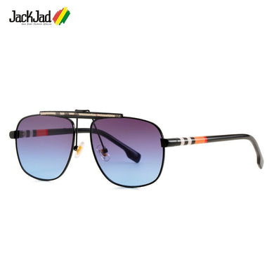 JackJad 2023 Cool Pilot Style Gradient Sunglasses For Men Vintage Classic ins Brand Design Sun Glasses Shades 10304