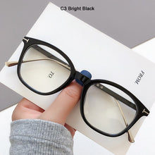 Load image into Gallery viewer, JackJad 2023 Cool Round Style Women&#39;s Elegant Plain Glasses Vintage Classic Anti Blue Ray Eyewear Frame Eyeglasses 732