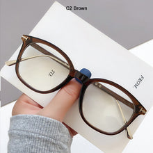 Load image into Gallery viewer, JackJad 2023 Cool Round Style Women&#39;s Elegant Plain Glasses Vintage Classic Anti Blue Ray Eyewear Frame Eyeglasses 732