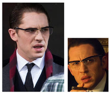 Carica l&#39;immagine nel visualizzatore di Gallery, JackJad 2023 Cool Tom Hardy Legend Style Men&#39;s Elegant Plain Glasses Anti Blue Ray Half Frame Eyewear Frame Eyeglasses
