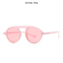 Load image into Gallery viewer, JackJad 2023 Cute Round Style Rivets Sunglasses Men Women ins Popular Cool Brand Design Sun Glasses Vintage Shades 905