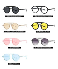 Load image into Gallery viewer, JackJad 2023 Cute Round Style Rivets Sunglasses Men Women ins Popular Cool Brand Design Sun Glasses Vintage Shades 905
