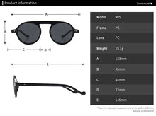 Load image into Gallery viewer, JackJad 2023 Cute Round Style Rivets Sunglasses Men Women ins Popular Cool Brand Design Sun Glasses Vintage Shades 905