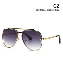 Load image into Gallery viewer, JackJad 2023 Mach Six Metal Pilot Style Gradient Sunglasses Cool Unique Men Women Vintage Brand Design Sun Glasses 2A103
