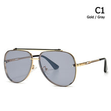 Load image into Gallery viewer, JackJad 2023 Mach Six Metal Pilot Style Gradient Sunglasses Cool Unique Men Women Vintage Brand Design Sun Glasses 2A103