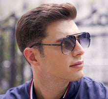 Load image into Gallery viewer, JackJad 2023 Mach Six Metal Pilot Style Gradient Sunglasses Cool Unique Men Women Vintage Brand Design Sun Glasses 2A103