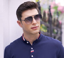 Load image into Gallery viewer, JackJad 2023 Mach Six Metal Pilot Style Gradient Sunglasses Cool Unique Men Women Vintage Brand Design Sun Glasses 2A103