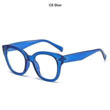 Load image into Gallery viewer, JackJad 2023 Vintage Cat Eye Style Elegant Plain Glasses Women Three Dots Anti Blue Ray Eyewear Frame Eyeglasses E5039