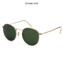 Load image into Gallery viewer, JackJad 2023 Stylish 3447 Round Metal Style Optical Glass Lens Sunglasses Vintage Classic Brand Design Sun Glasses Oculos