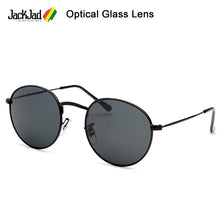 Load image into Gallery viewer, JackJad 2023 Stylish 3447 Round Metal Style Optical Glass Lens Sunglasses Vintage Classic Brand Design Sun Glasses Oculos